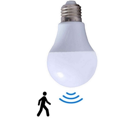 Smart Sensor Bulb E27 Tag-Nacht Lichtsensor LED-Bolle mit PIR-Radarbewegungserkennung