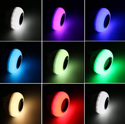 Weißgeleitete Musiklampe mit Bluetooth und Fernbedienung Betriebstemperatur -45-50°C