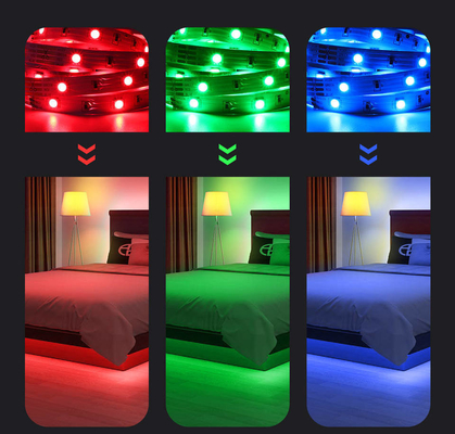 85-265V Eingangsspannung Intelligente Beleuchtung LED Wachstumslicht Streifen 5 Meter für Camping