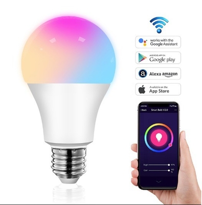 2835SMD LED Chip Wi-Fi RGB LED Glühbirne mit Tuya App Control und Dimmable Funktion