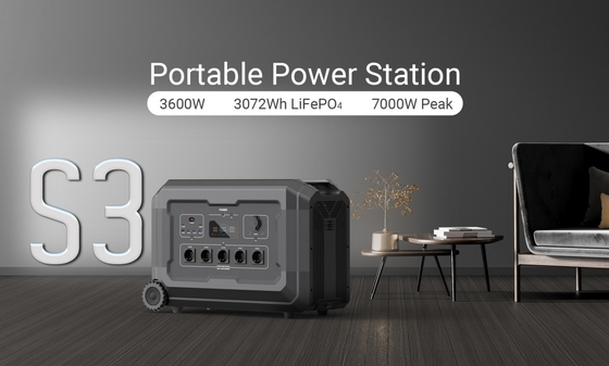 110V-240V Ausgangsspannung Portabler Solargenerator mit App Wifi Bluetooth für Solarenergie