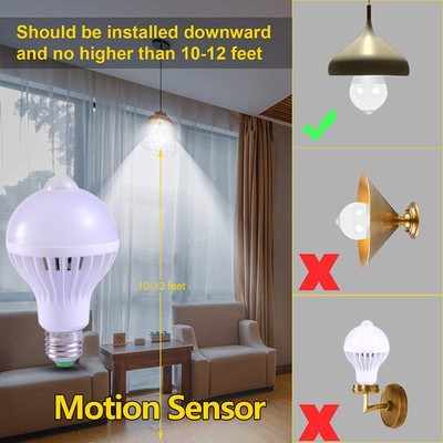 Sensor-Schaltermodus Hochlumen Infrarot Pir Bewegungssensor Glühbirne mit Smart Bulb