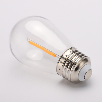 PC Aluminium Led Single Filament Glühbirne S14 für Sprachsteuerung im Themenpark Party House