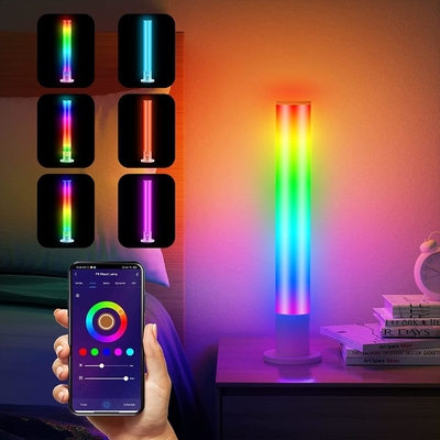Design kühle Led Stimmung Licht Tuya Wifi Control Dimming Led Tischlampe mit RGB Weiß