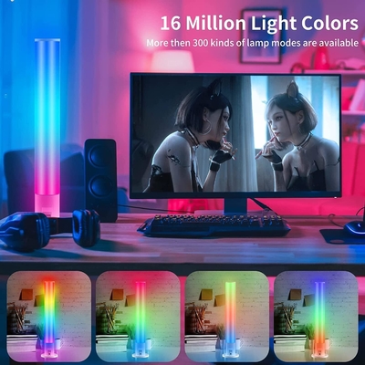 Design kühle Led Stimmung Licht Tuya Wifi Control Dimming Led Tischlampe mit RGB Weiß